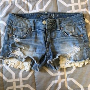 American Eagle size zero shorts